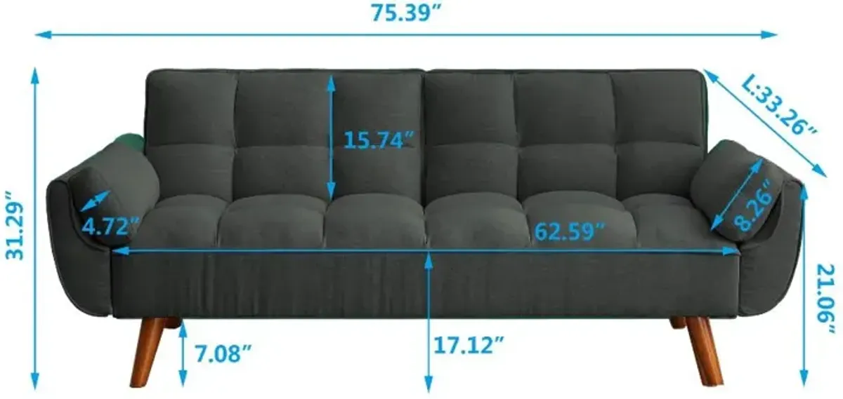 New Design Sofa Adjustable Backrest Recliner, Easy to Assemble & Comfortable Lounge Seating