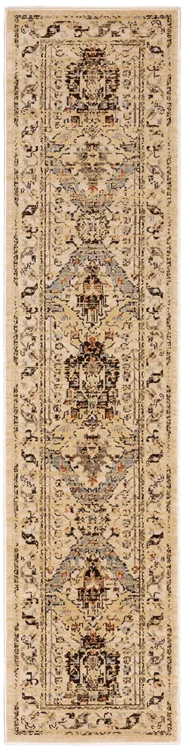 Juliette 1'10" x 7'6" Beige Rug