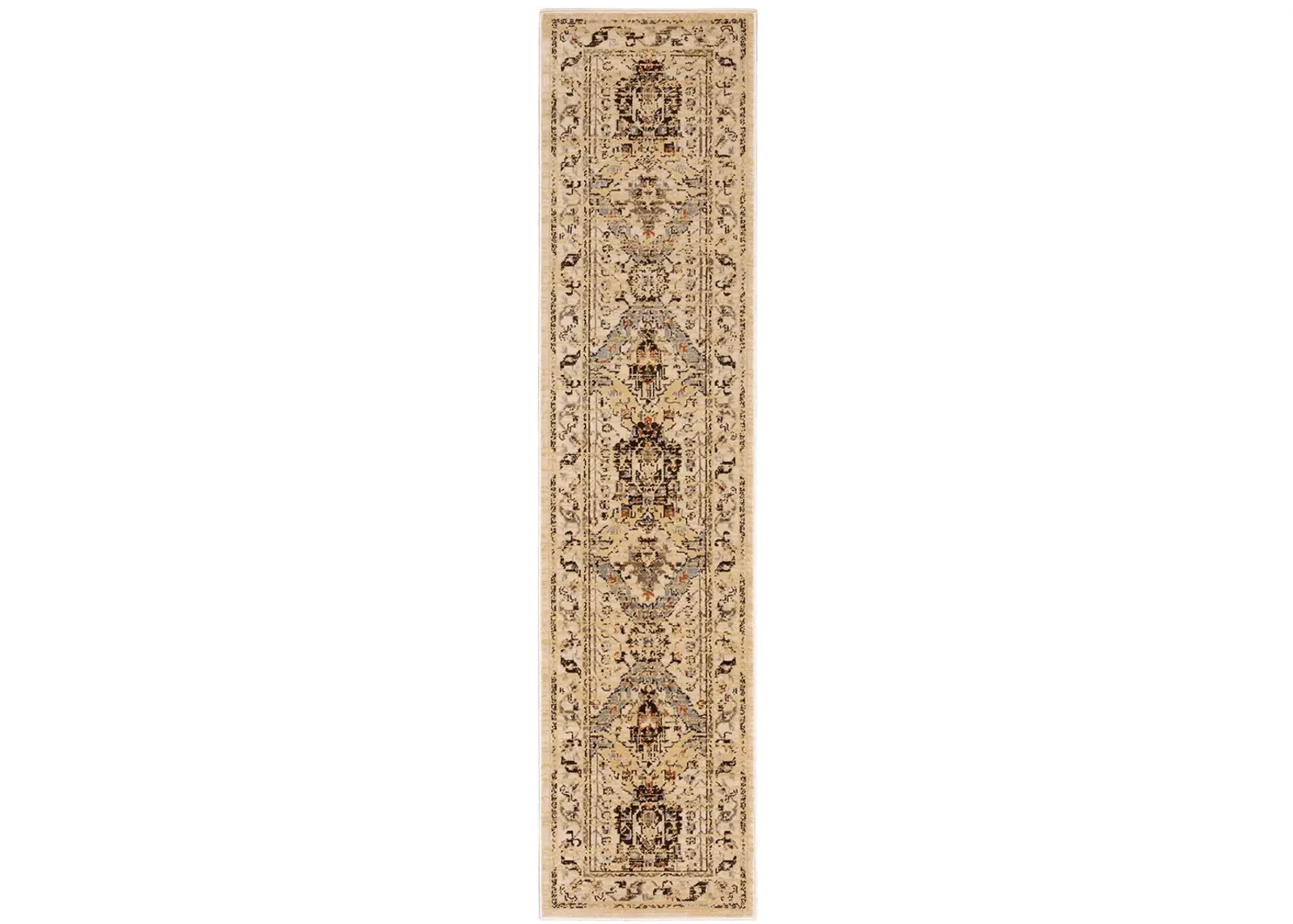 Juliette 1'10" x 7'6" Beige Rug