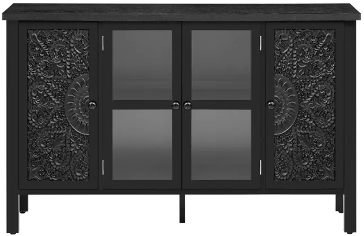 Merax Retro TV Stand Entertainment Center Media Console Cabinet