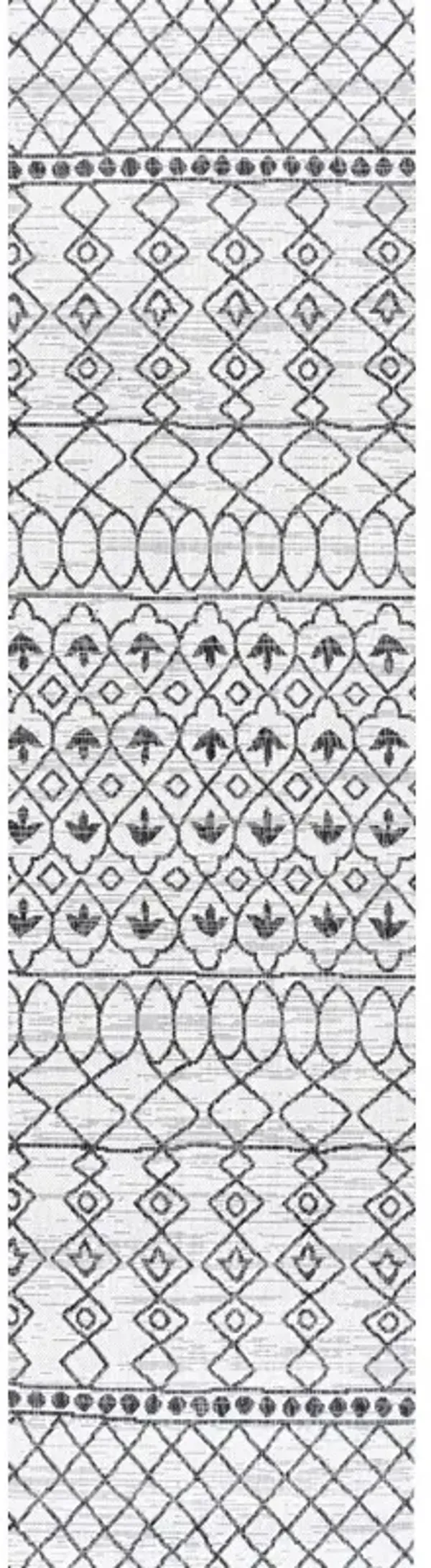 Kafel Tribal Bohemian Indoor/Outdoor Area Rug