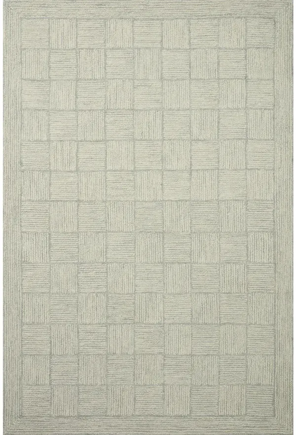 Francis FRA03 Silver/Sky 8'6" x 12' Rug