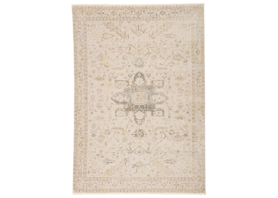 Vienne Lucien White 7'10" x 10'10" Rug