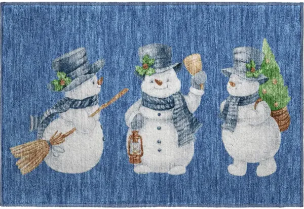 Merry & Bright MY28 Navy 20" x 30" Rug