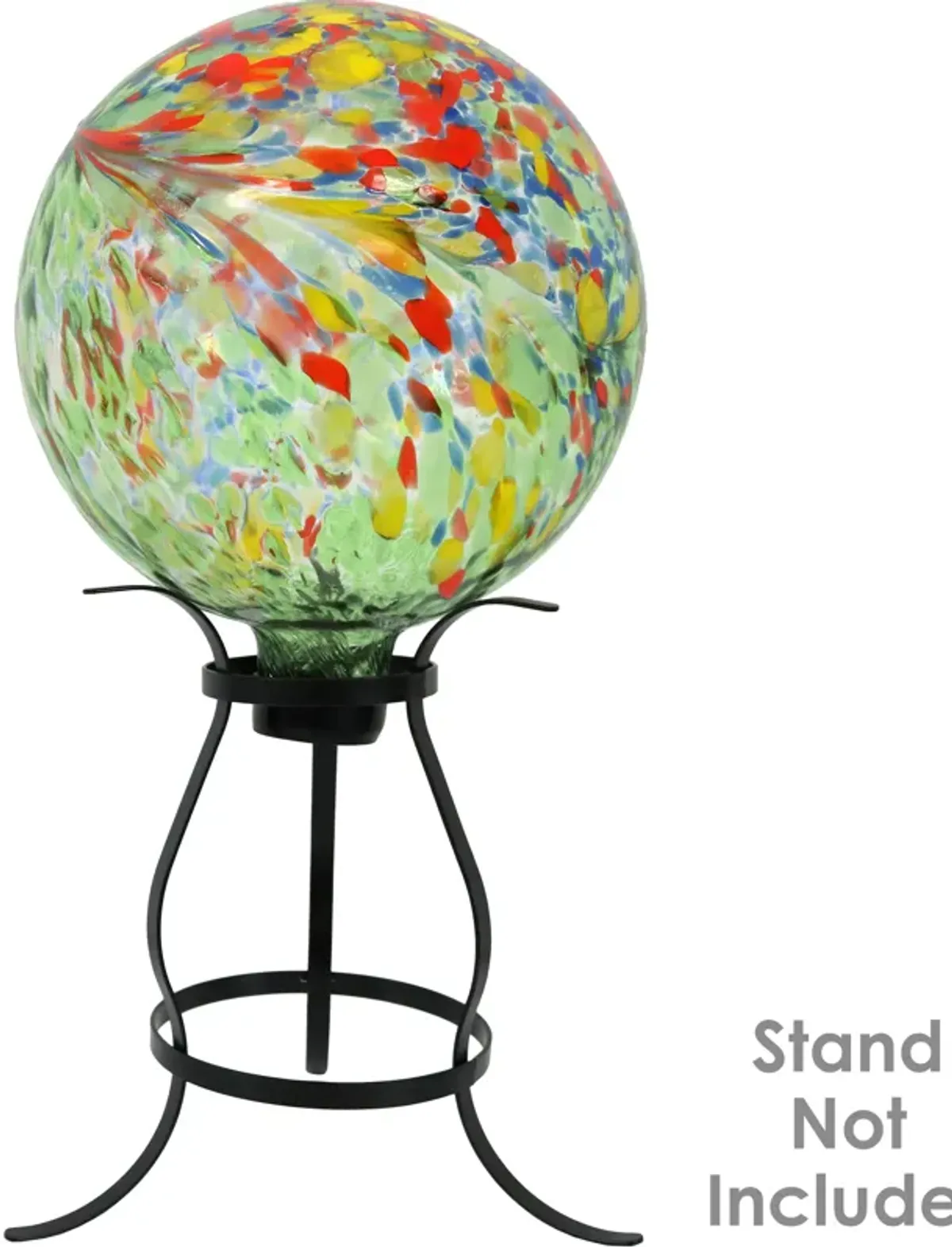 Sunnydaze Glass Gazing Globe- 10 in