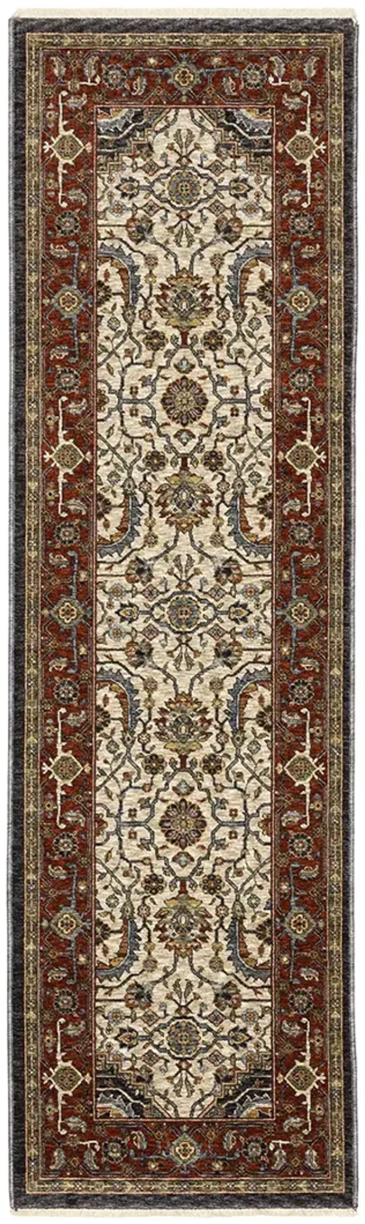 Aberdeen 2'3" x 7'6" Ivory Rug