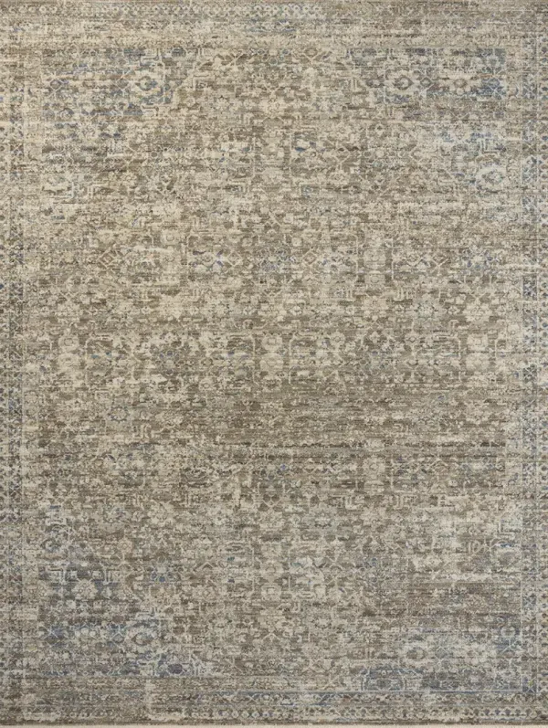 Heritage HER-05 Spa / Earth 2''5" x 16' Rug by Patent Pending