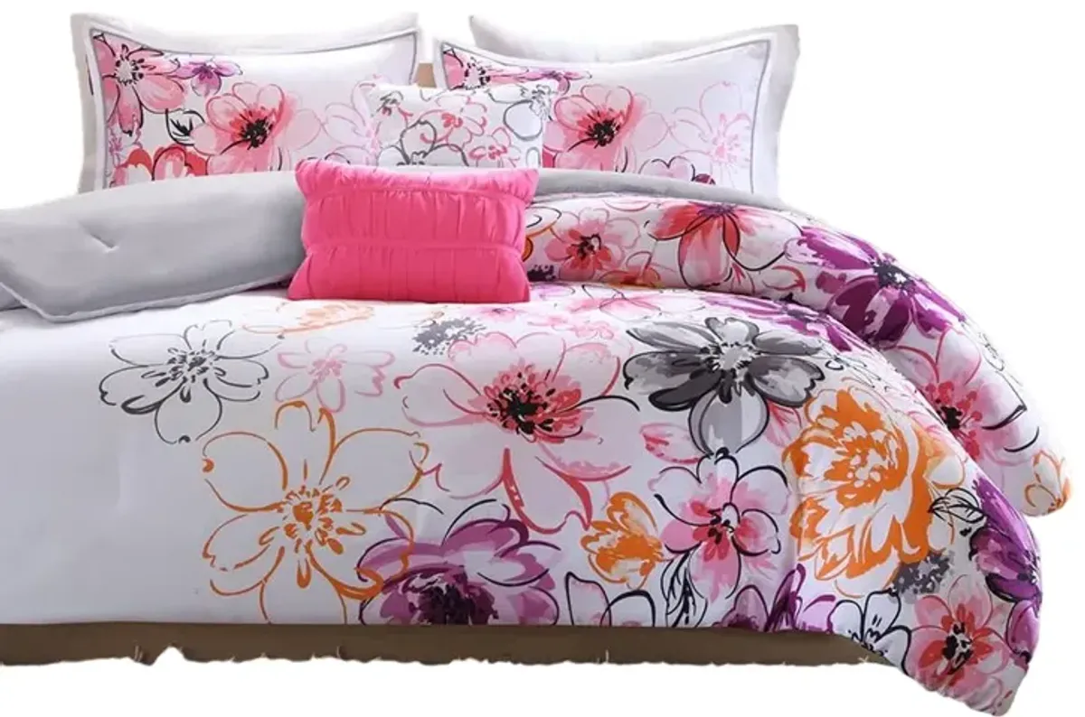 Belen Kox Peach Bloom Comforter Set, Belen Kox