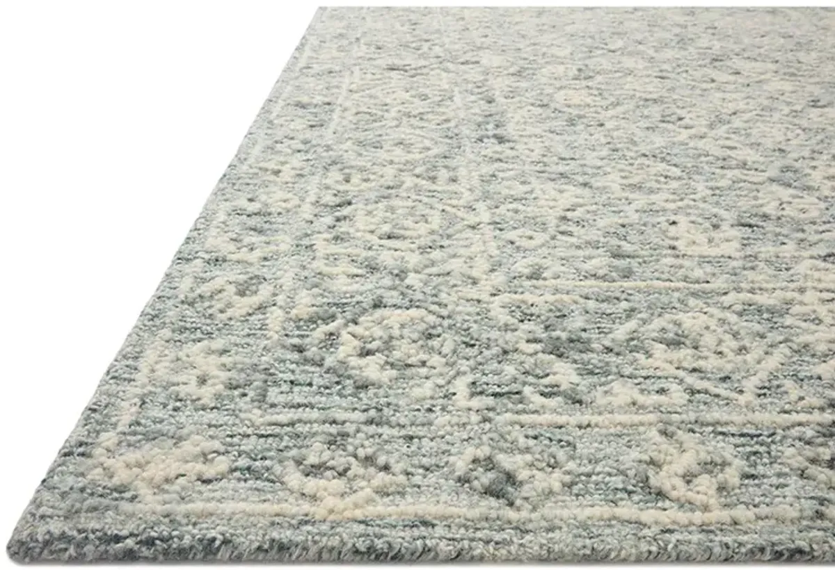 Cecelia Ocean/Ivory 9'3" x 13' Rug