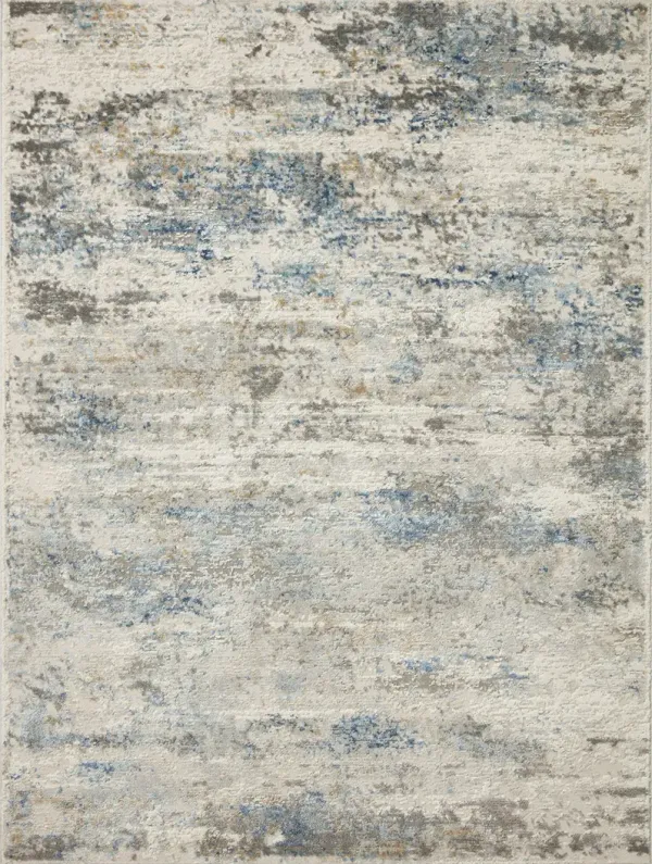 Estelle EST03 Ivory/Ocean 6'7" x 9'10" Rug