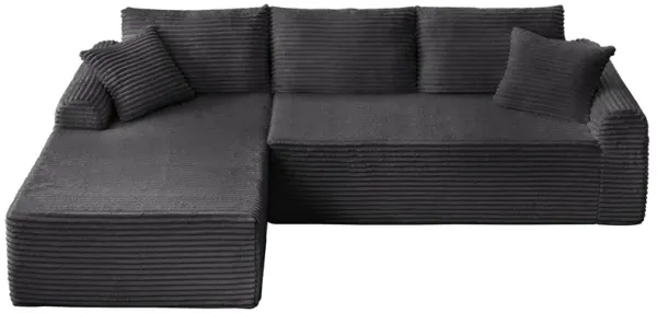 Merax Full-Compression Chaise Lounge Sectional Set