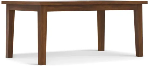 Eastwood 66 inch x 40 inch Rectangle Contemporary Dining Table in Walnut