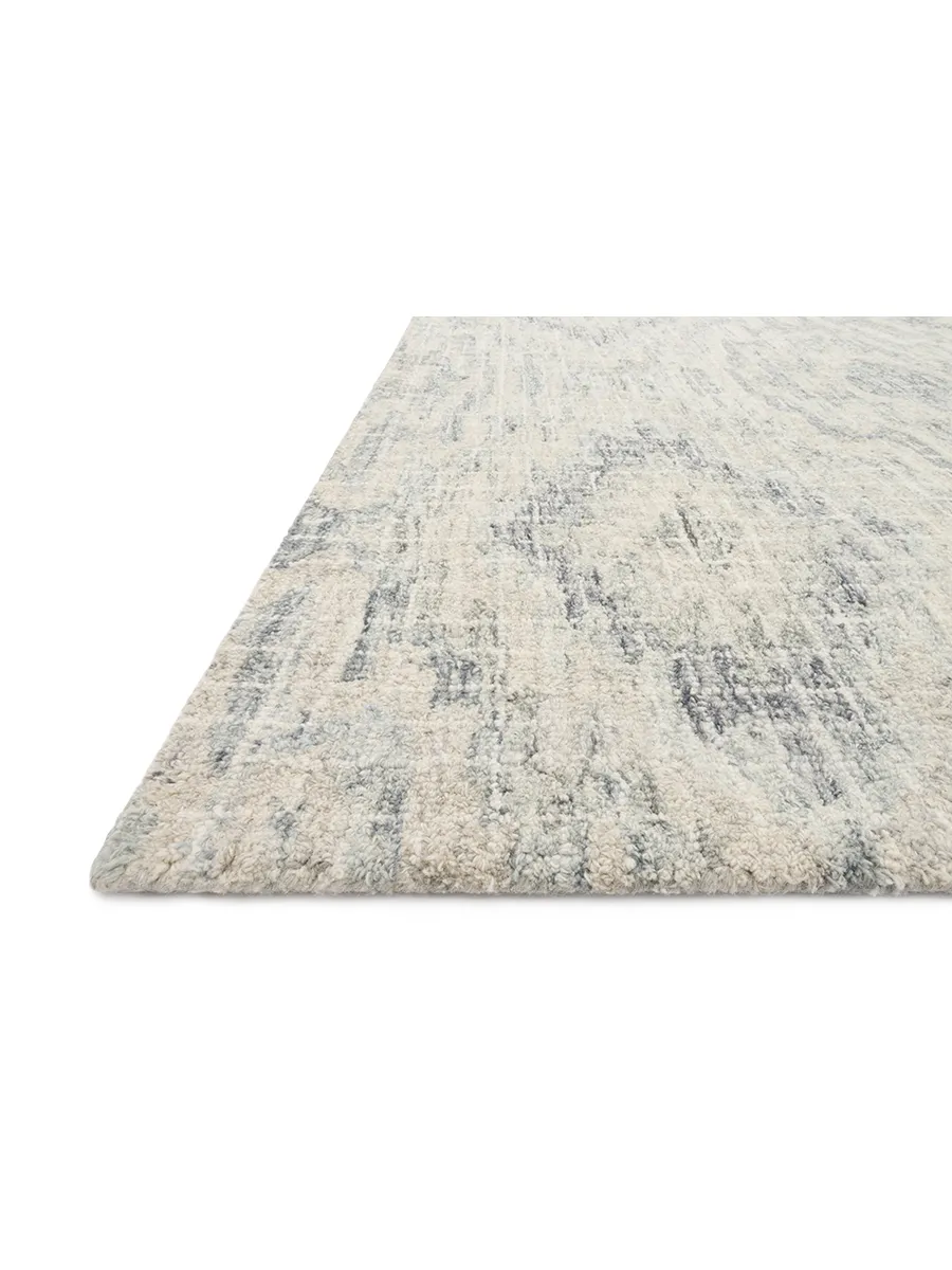 Tatum TW01 Slate/Silver 2'6" x 7'6" Rug