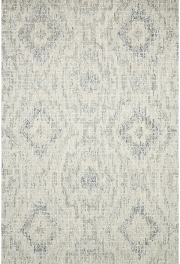 Tatum TW01 Slate/Silver 2'6" x 7'6" Rug