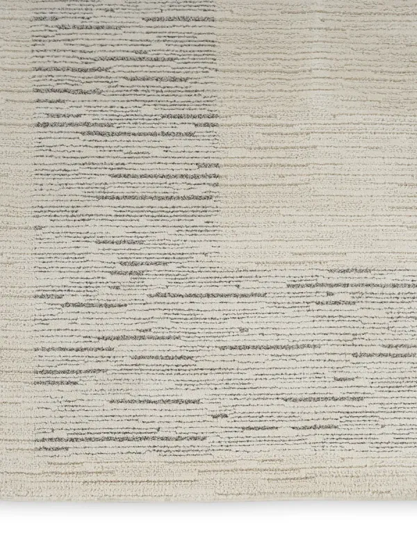 Andes AND05 Ivory/Gray 6' x 9' Rug