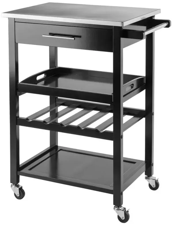 Anthony Kitchen Cart Stainless Steel