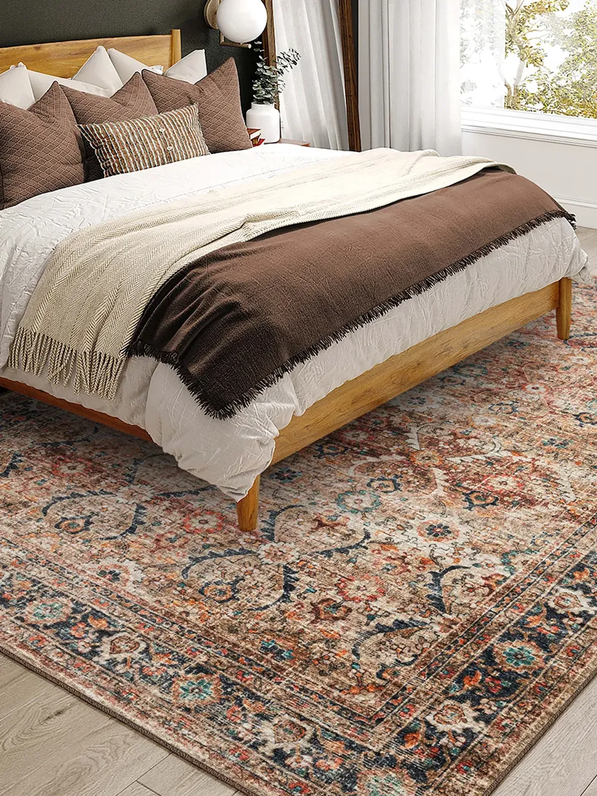 Jericho JC1 Taupe 3' x 5' Rug