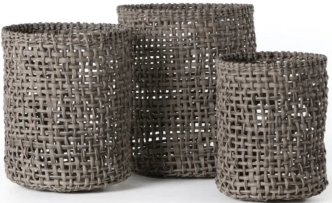 Natural Baskets (Set Of 3)