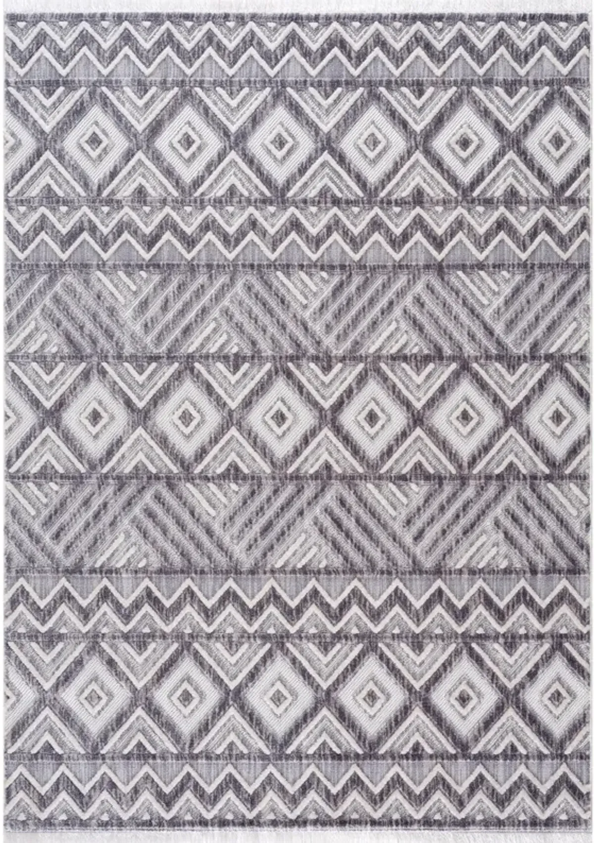 United Weavers Chelsea Brimmer Grey Area Rug 5'3 x 7'2
