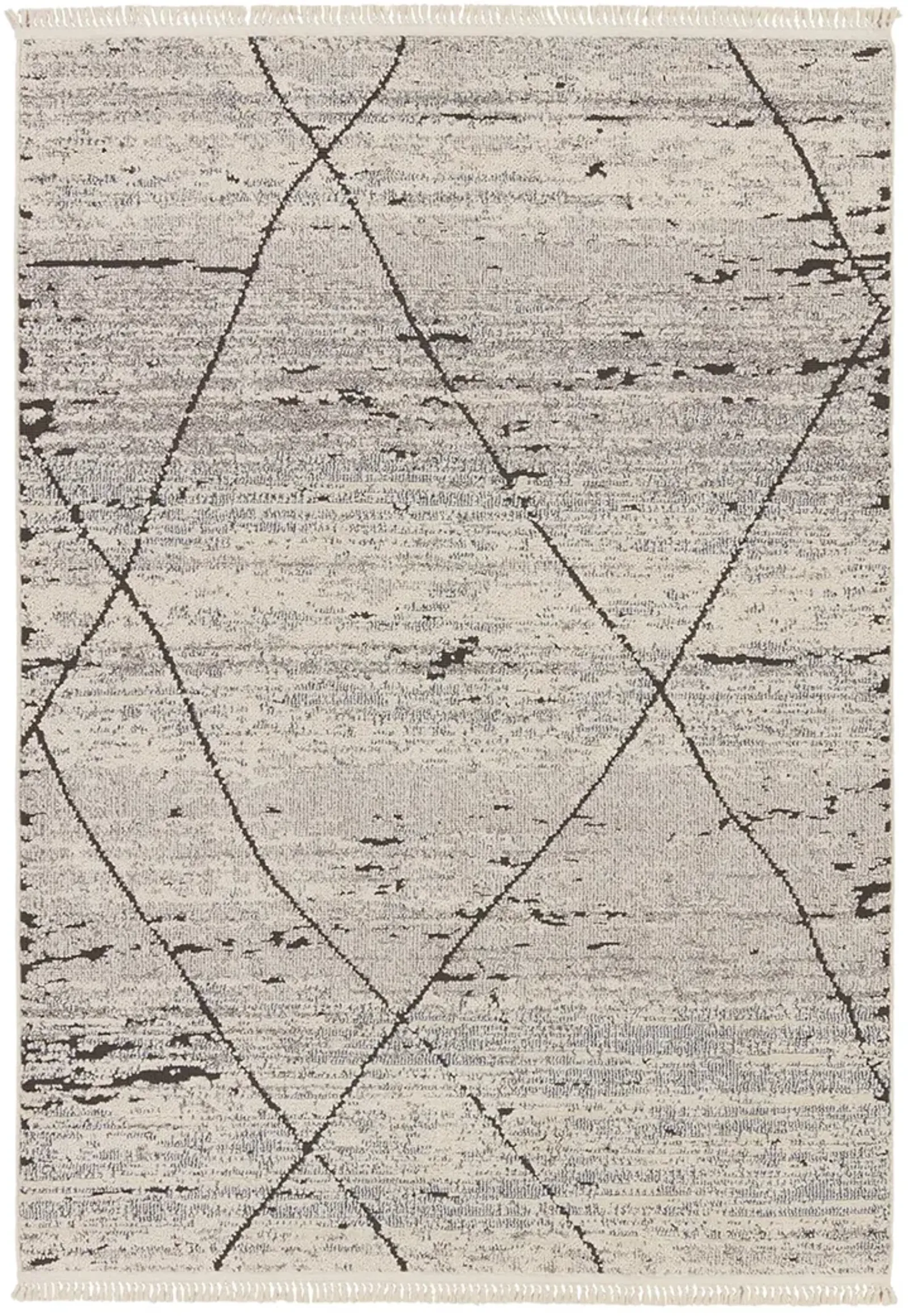 Lore Imani Gray 4' x 6' Rug