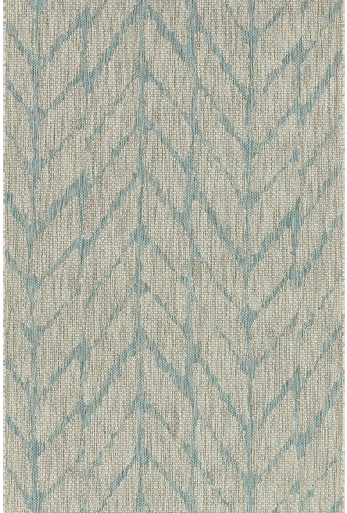 Isle IE02 Mist/Aqua 3'11" x 5'10" Rug