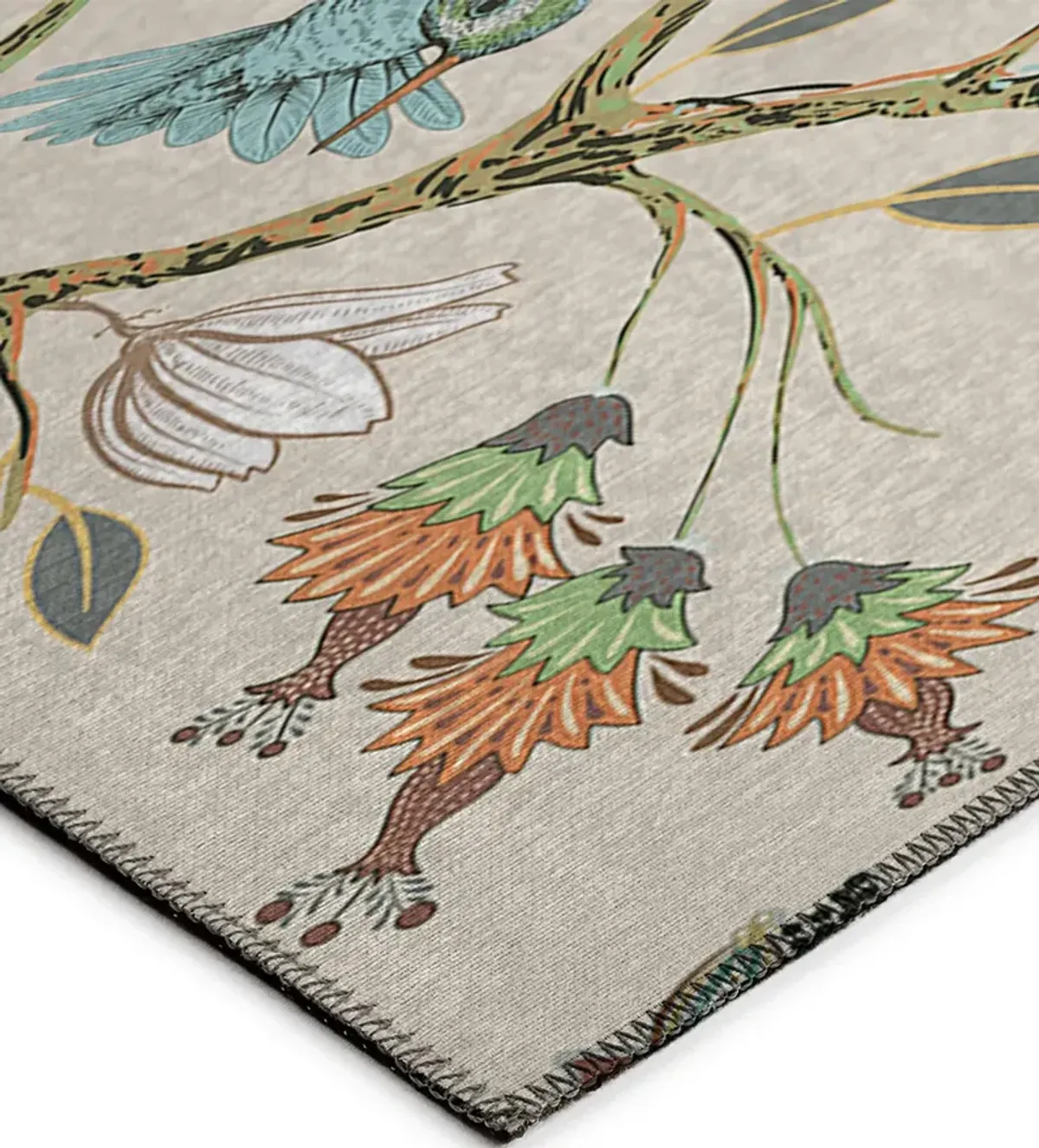 Kendall KE19 Putty 20" x 30" Rug