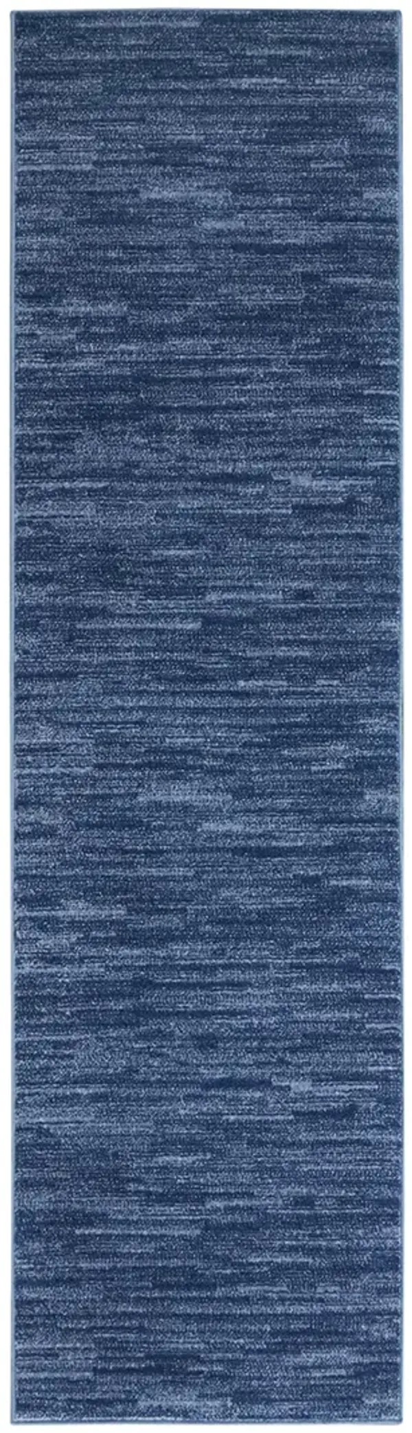 Nourison Essentials NRE01 Navy/Blue 2'2" x 12' Rug