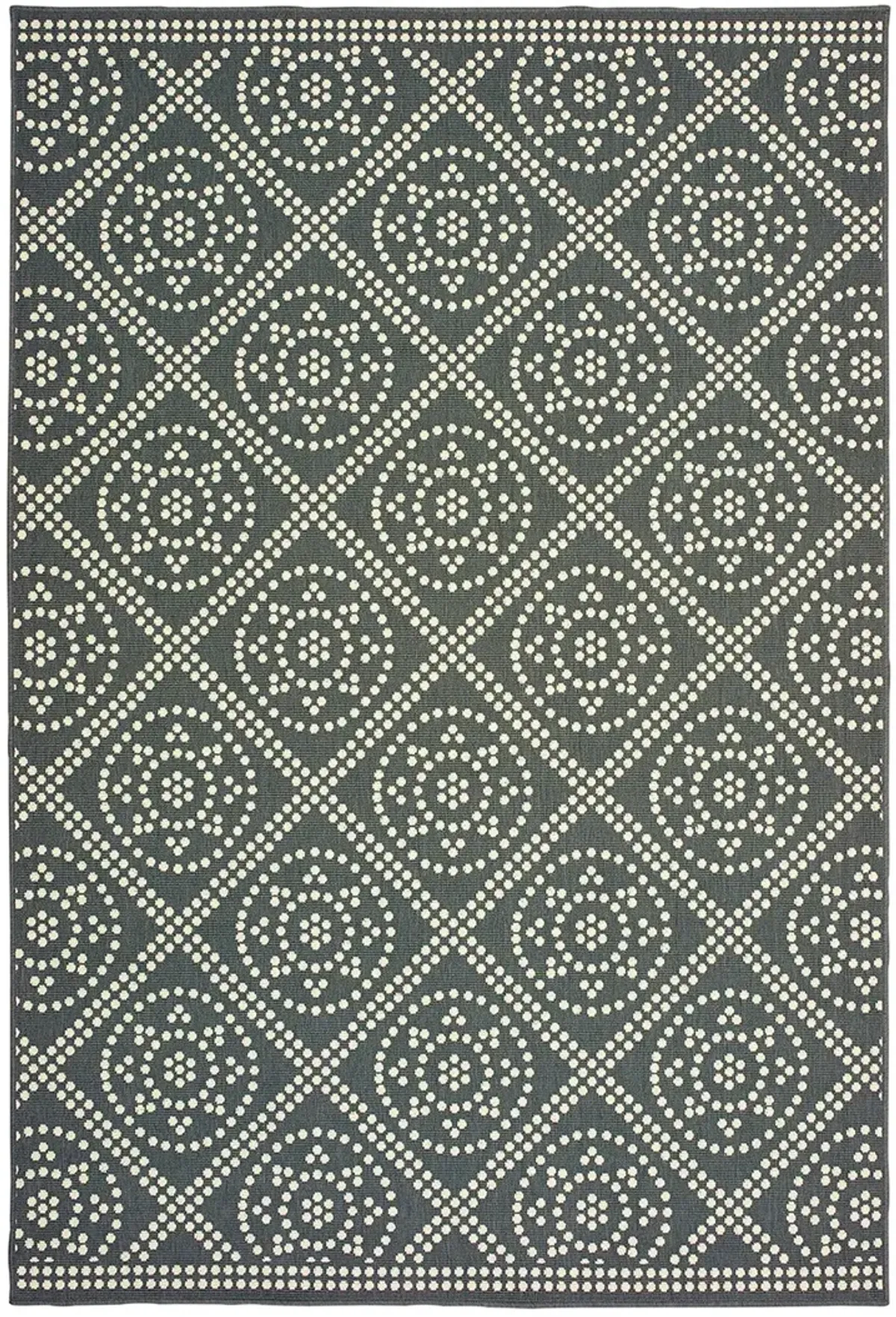 Marina 5'3" x 7'6" Grey Rug