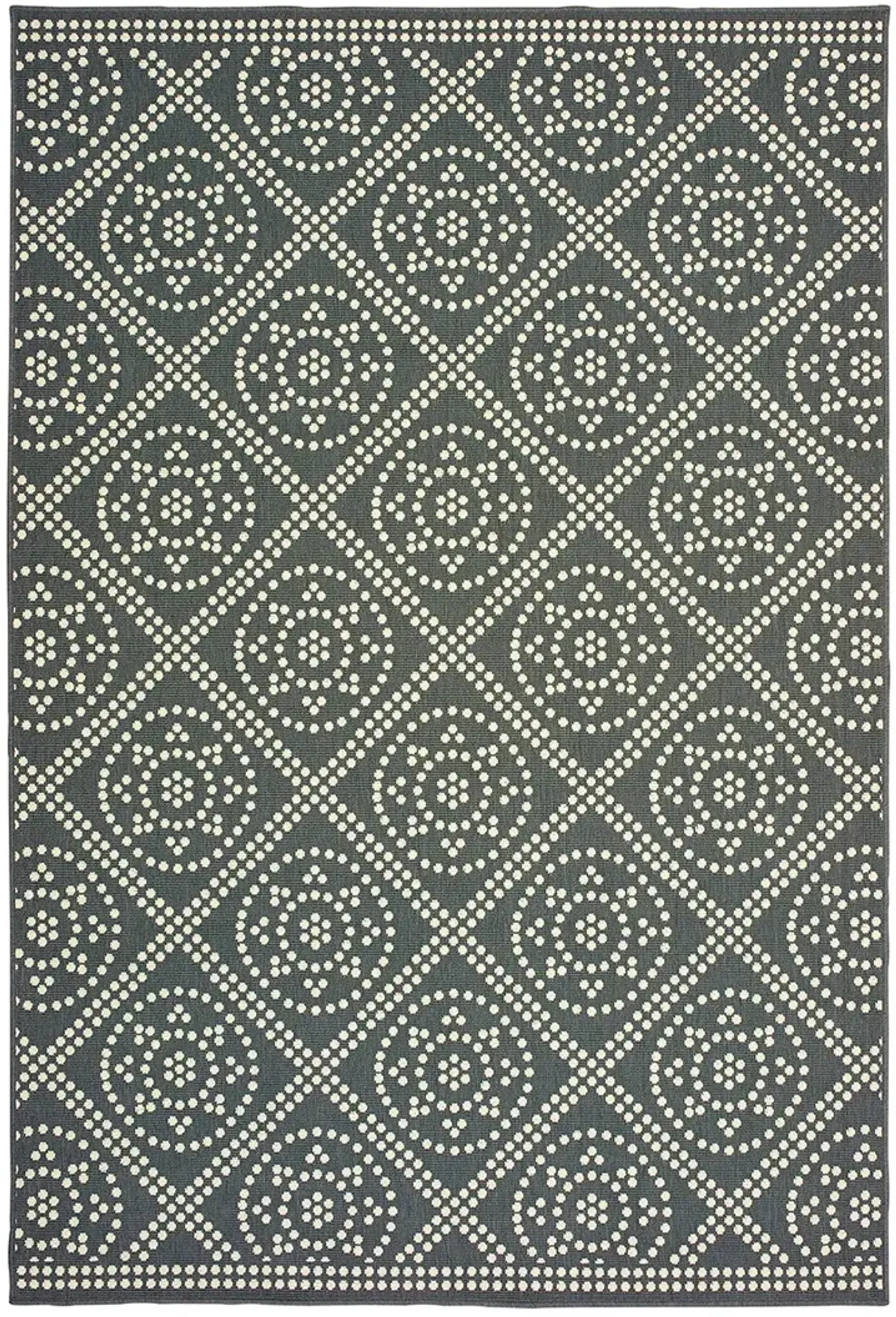 Marina 5'3" x 7'6" Grey Rug