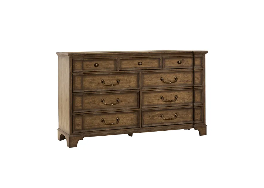 Revival Row 9-Drawer Dresser