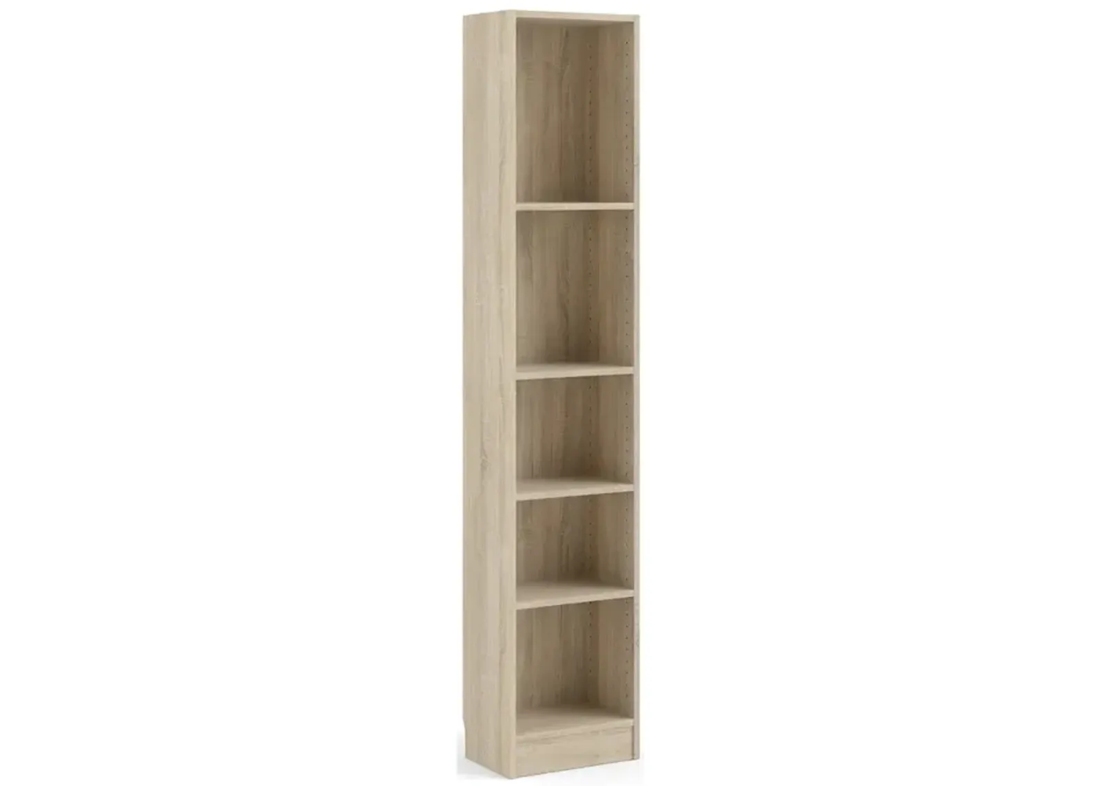 Tvilum Element Tall Narrow 5 Shelf Bookcase