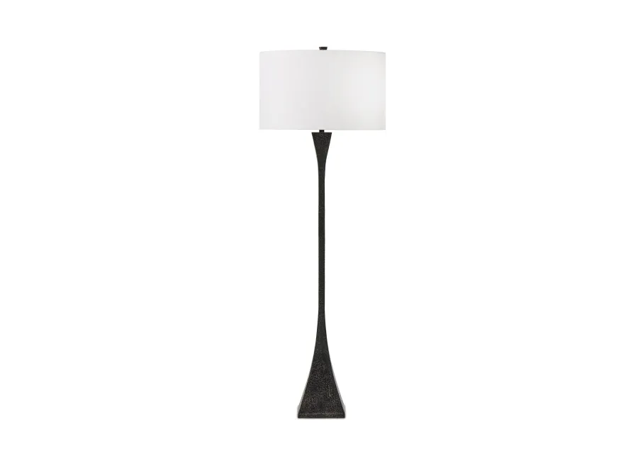 Tapered Forged Floor Lamp