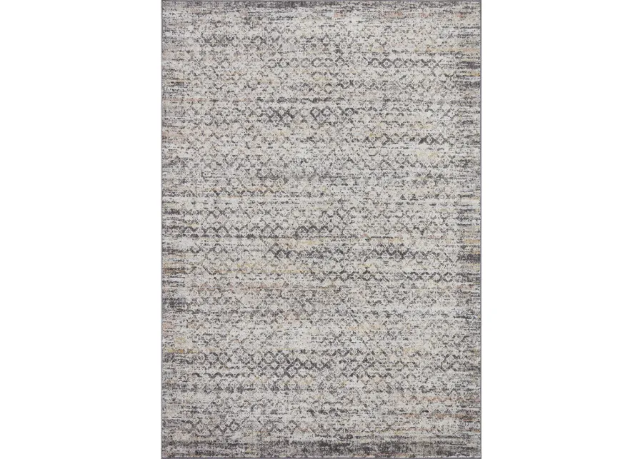 Monroe MON03 Grey/Multi 5'3" x 7'9" Rug