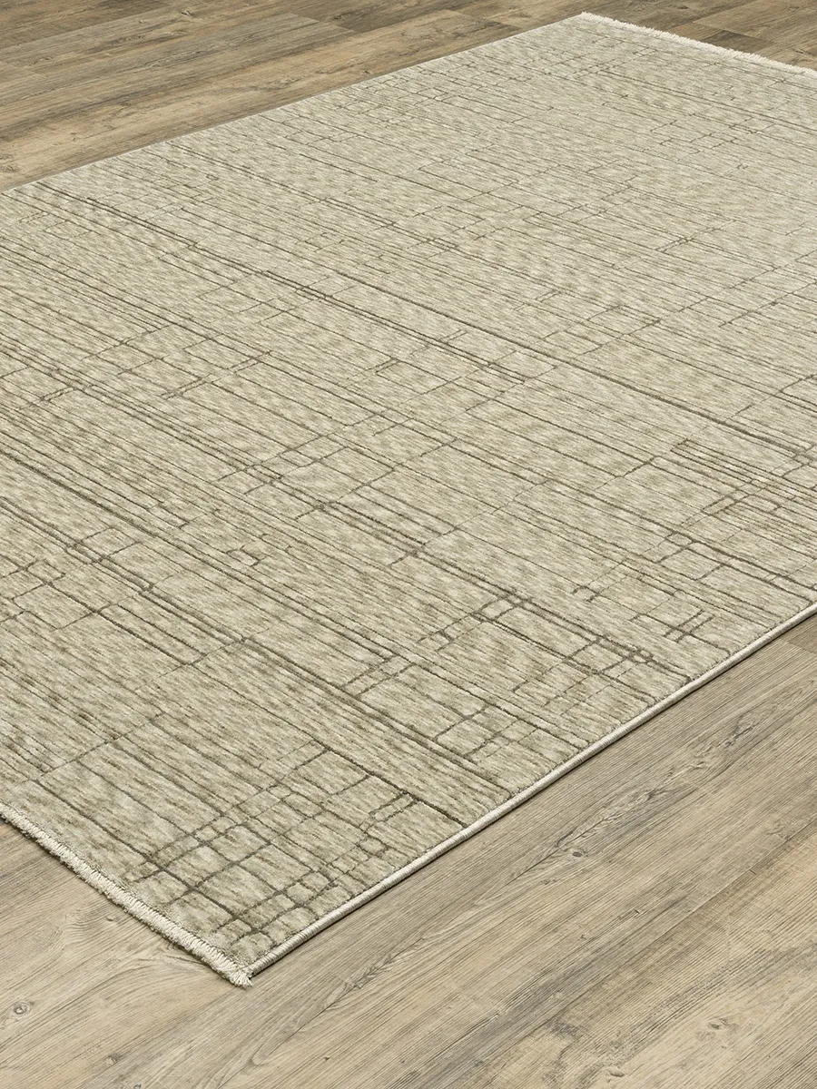 Capella 2'3" x 7'6" Beige Rug