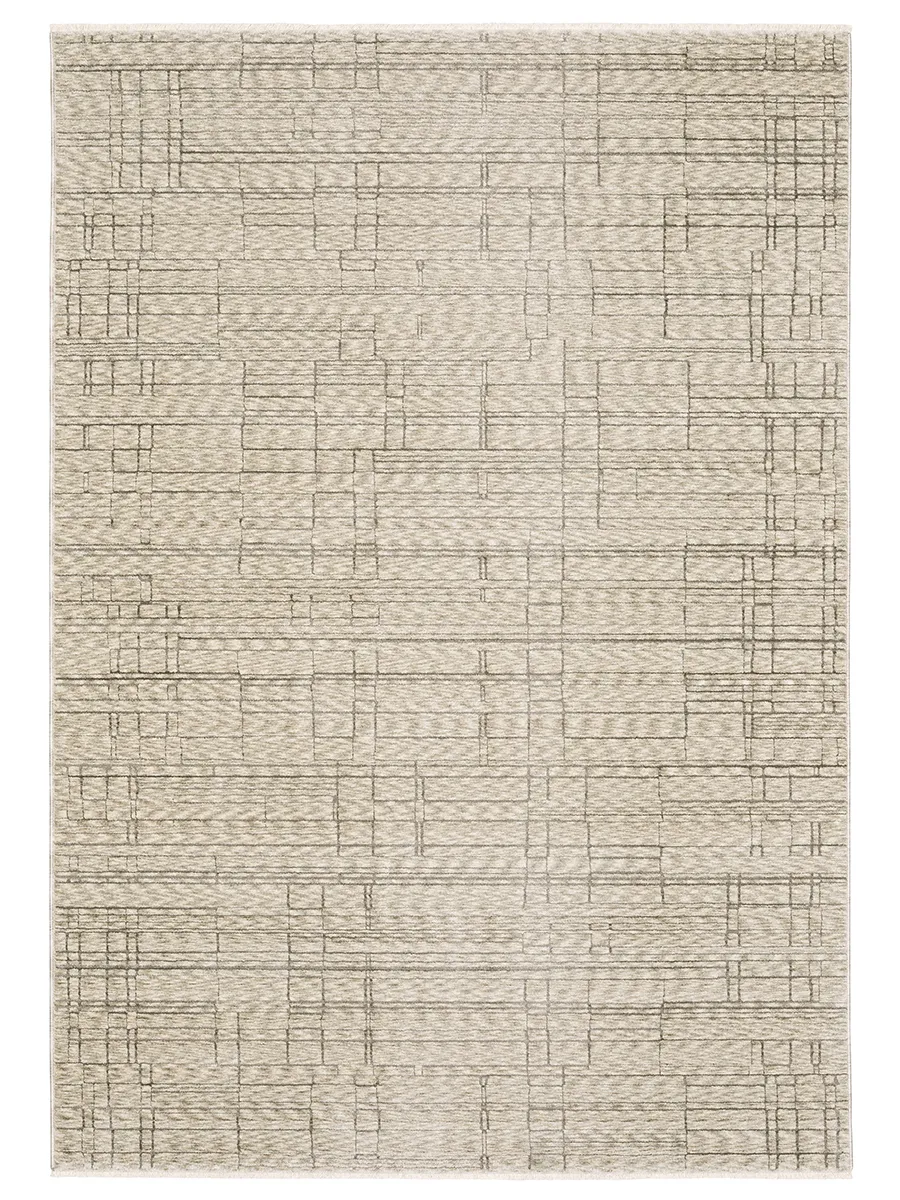 Capella 2'3" x 7'6" Beige Rug