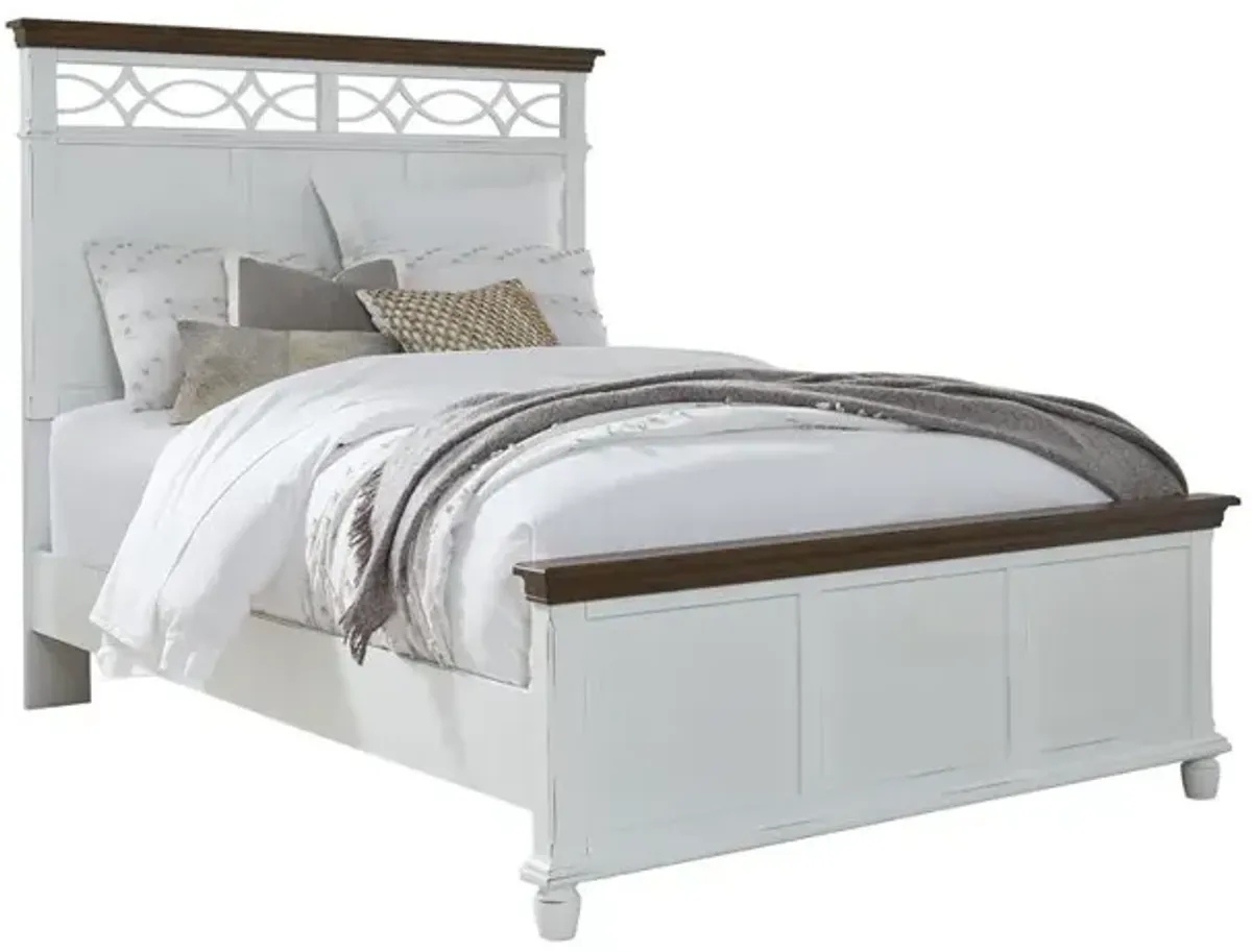 Progressive Furniture King Headboard, Oak/ Vanilla