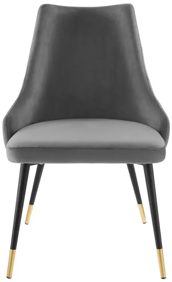 Adorn Tufted Performance Velvet Dining Side Chair-Benzara