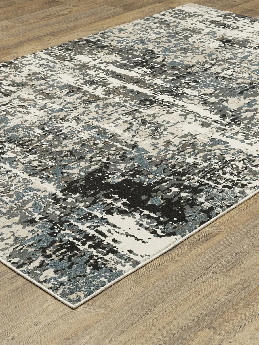 Raylan 6'7" x 9'6" Ivory Rug