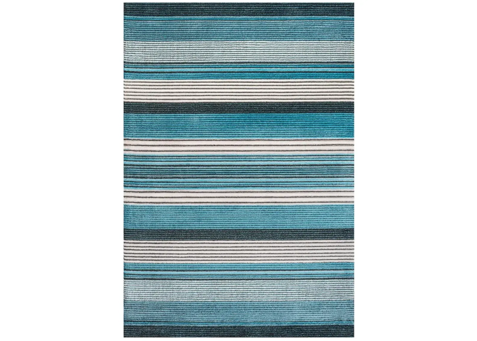 Duxbury Gradient Ticking Striped Area Rug