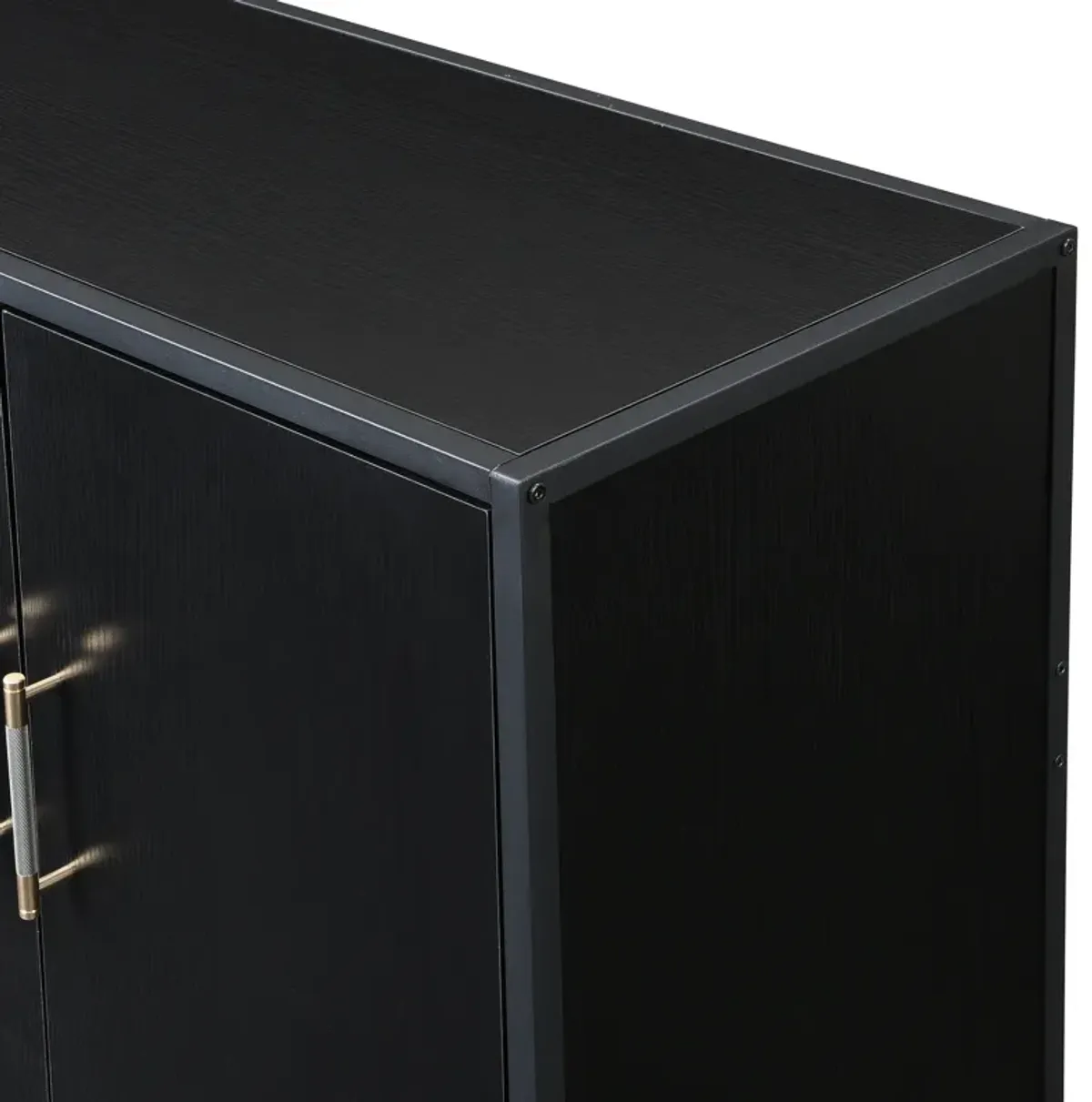 Merax Four-Door Sideboard Storage Cabinet