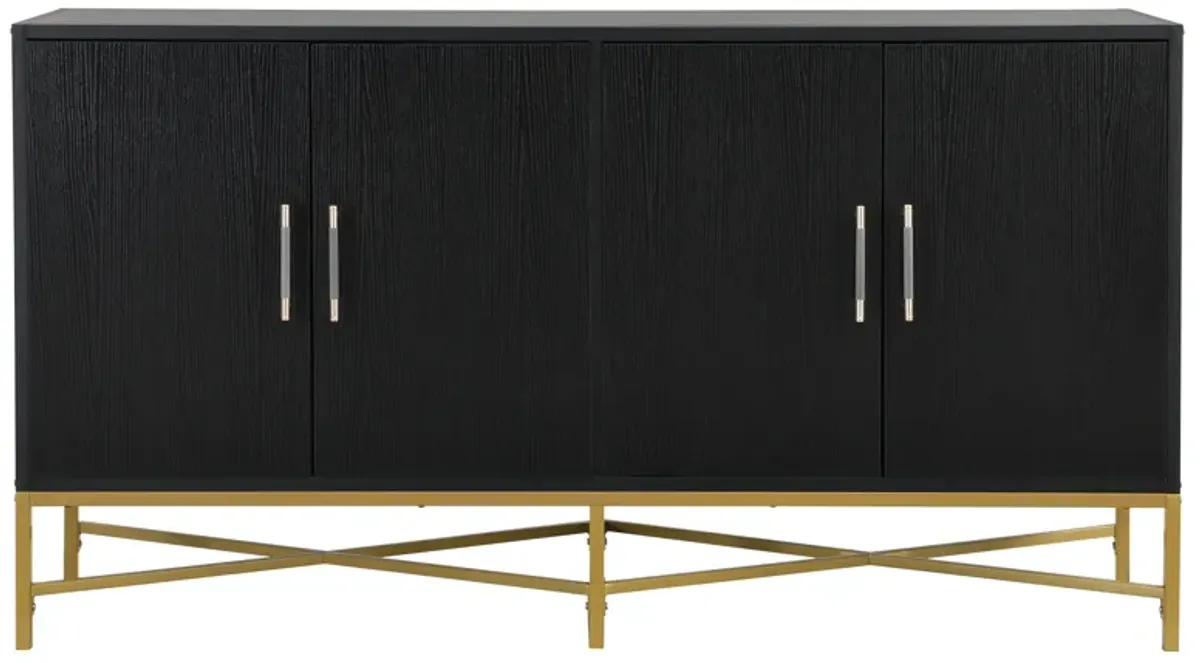 Merax Four-Door Sideboard Storage Cabinet