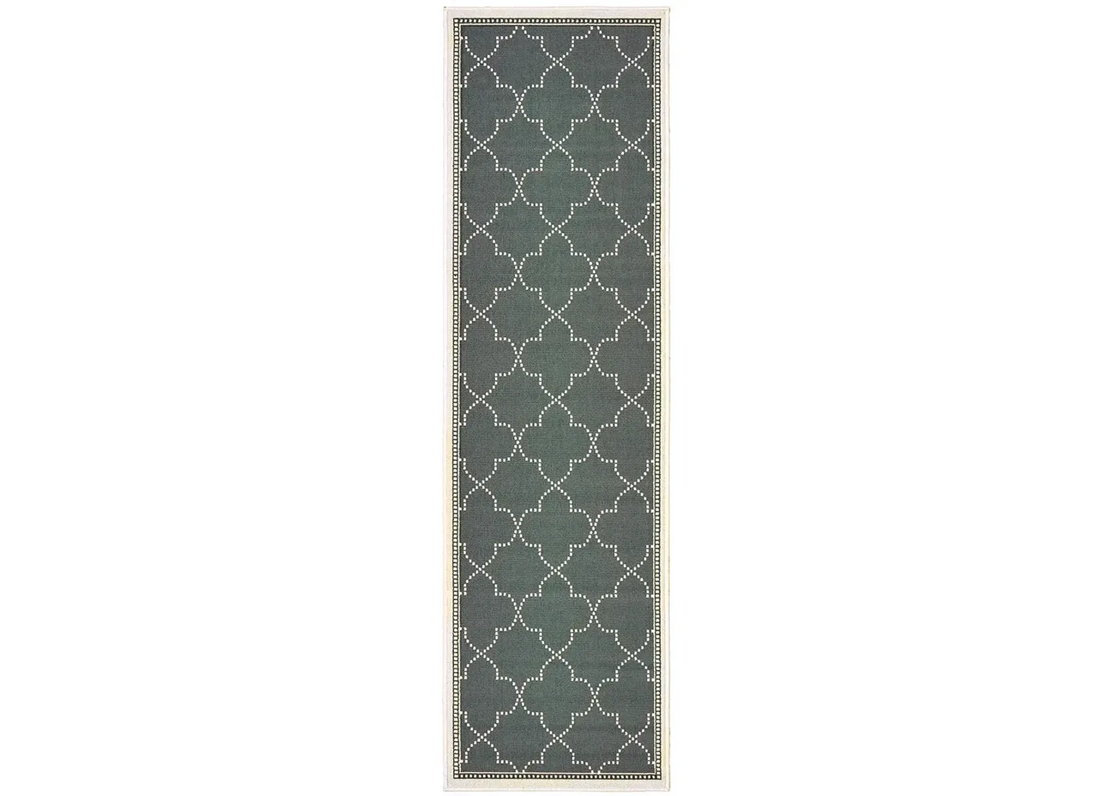 Marina 2'3" x 7'6" Grey Rug