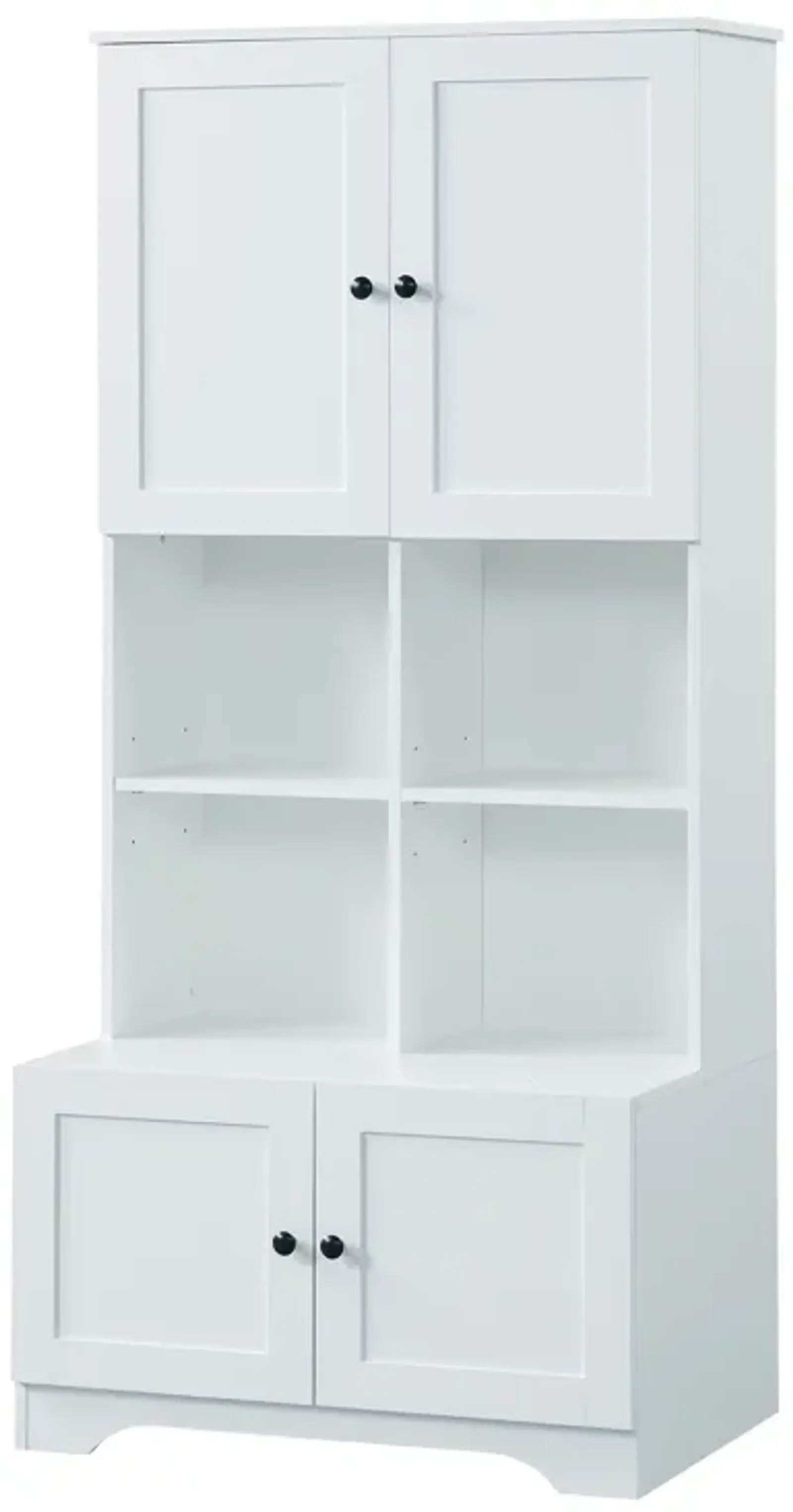 Merax Freestanding Bathroom Floor Storage Cabinet