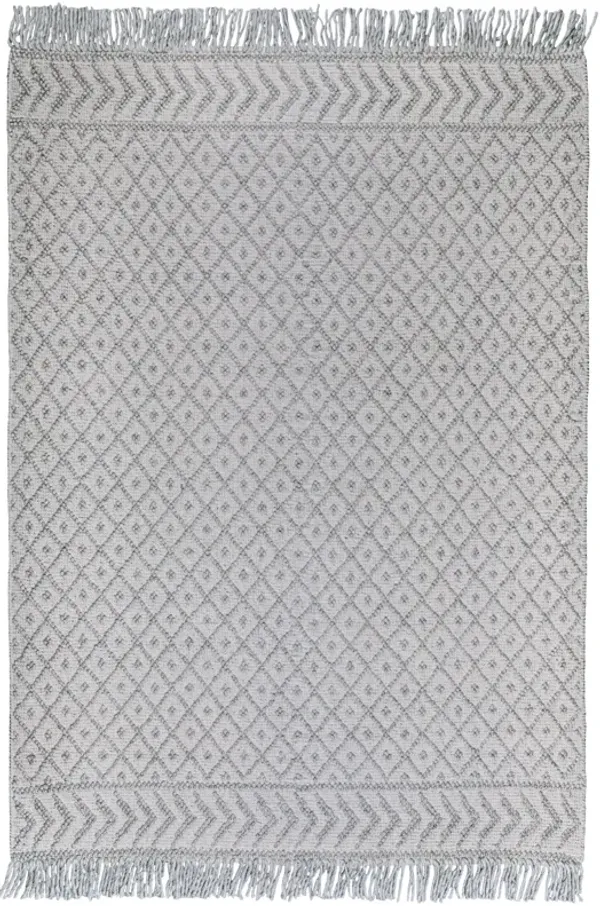 Millow 6 x 9 Area Rug in Silver