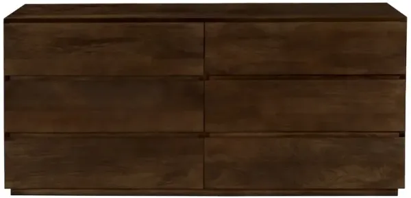 Flagstaff 6-Drawer Dresser in Barista Brown