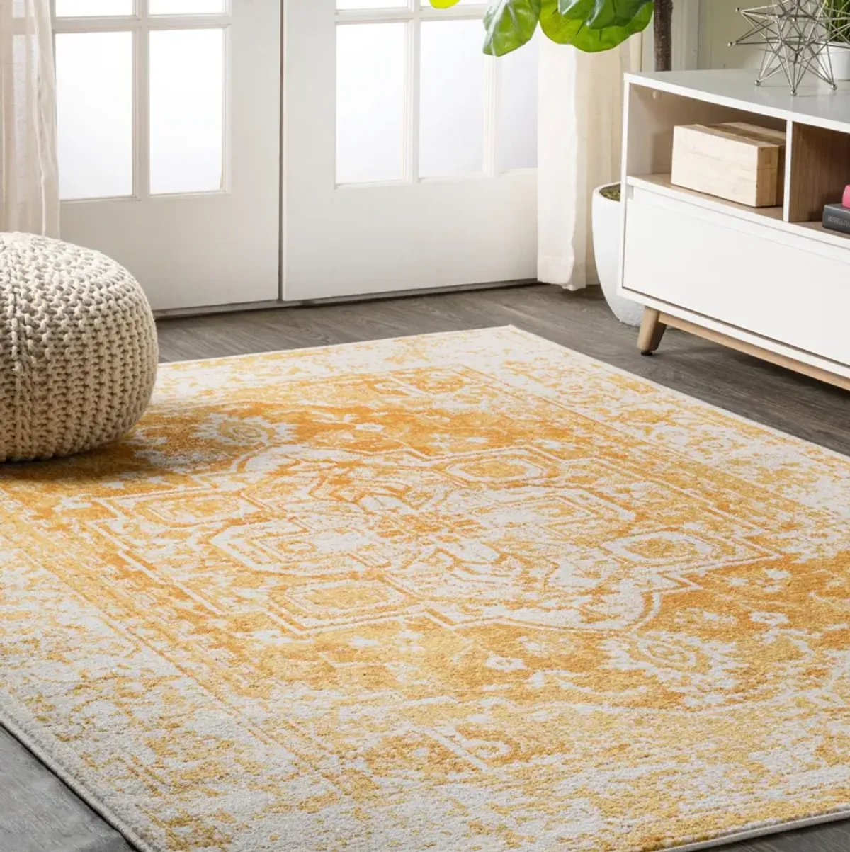 Audrey Bohemian Ornate Medallion Area Rug