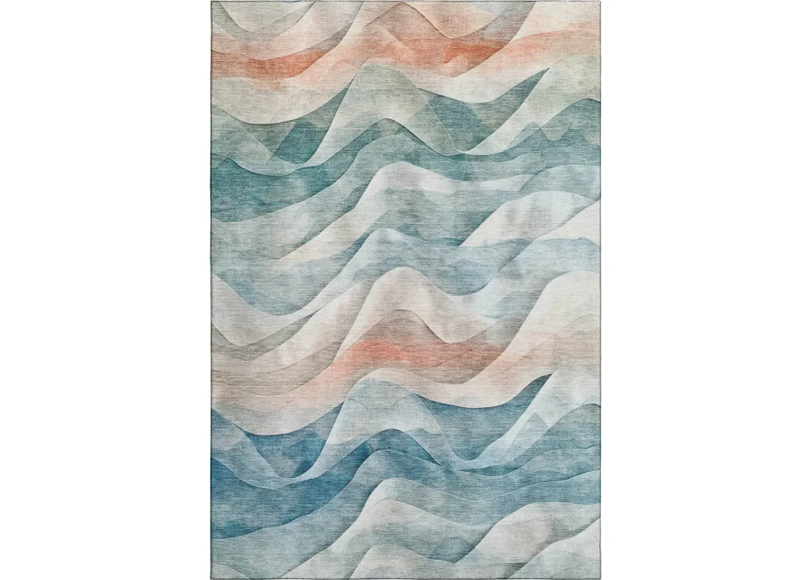 Pacifica PA3 Teal 8' x 10' Rug