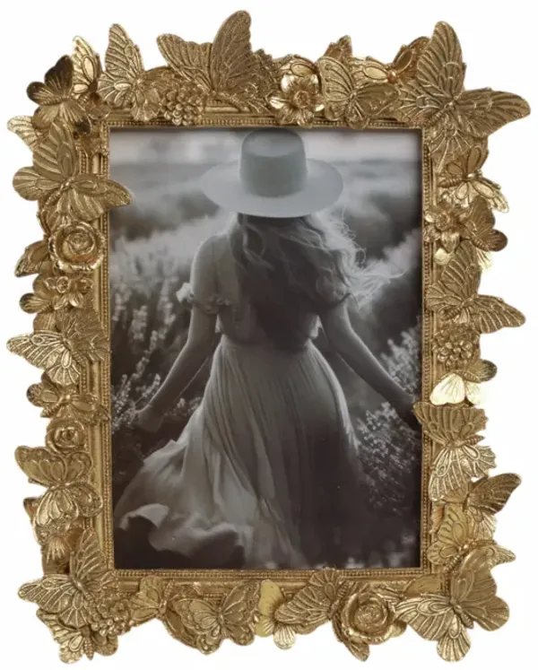 Butterfly in Bloom Photo Frame