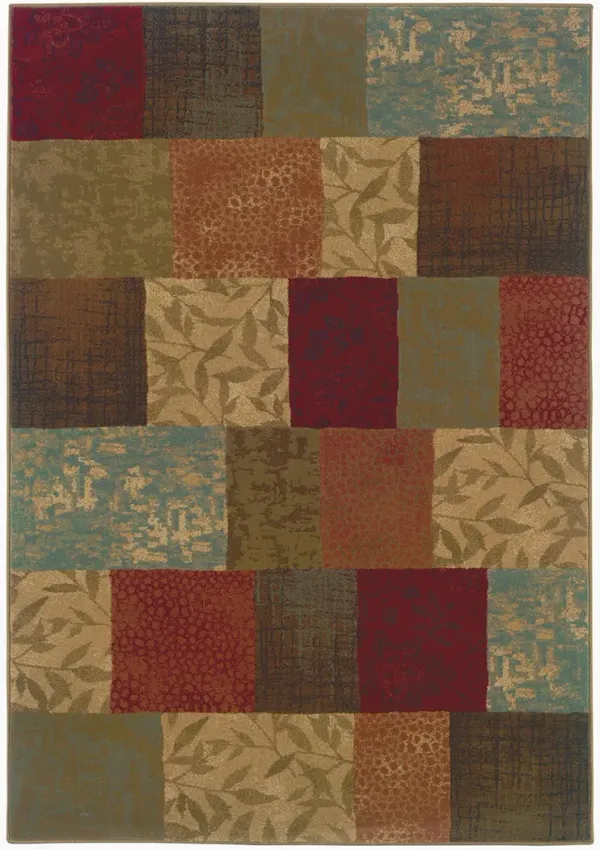 Hudson 1'10" x 3'3" Green Rug