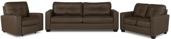 Barlin Mills Umber Sofa, Loveseat, & Recliner Set